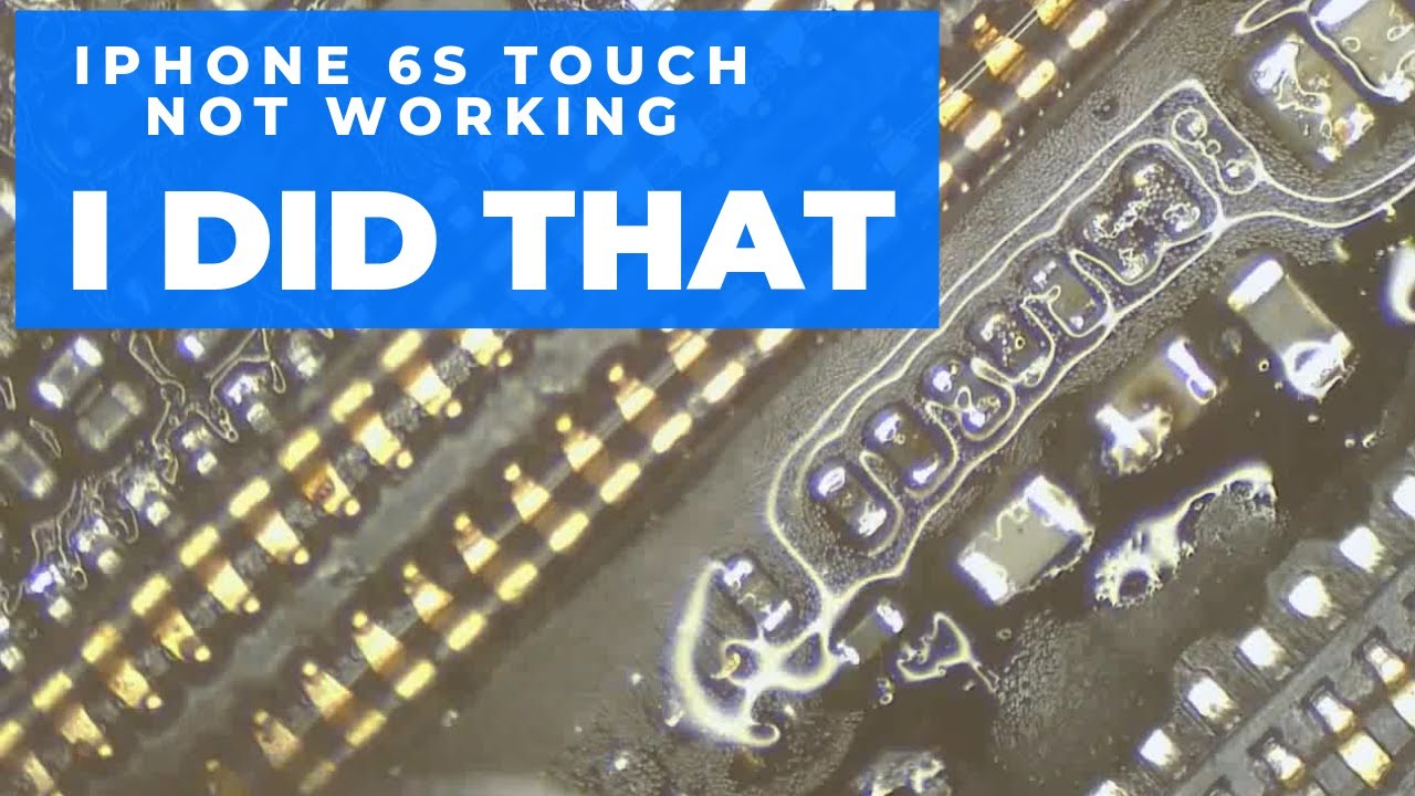iPhone 6s Touch Screen not Working Fix - Don't do This