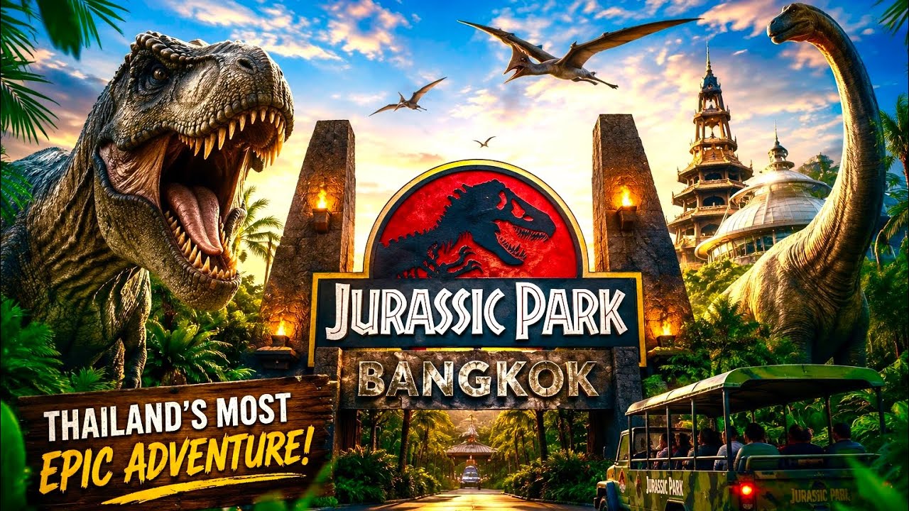 Jurassic World – The Experience | Real Dinosaurs Experience in Bangkok