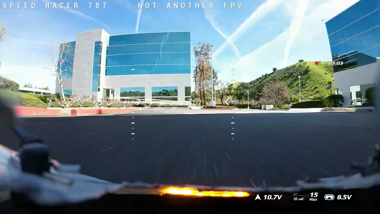 RLAARLO AK-787 SUPERCAR @ THE OFFICE RACETRACK - CRASH AT END :(