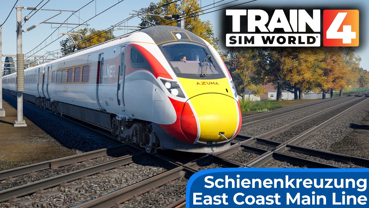 TRAIN SIM WORLD 4: Azuma HighSpeed Class 801 | ECML - East Coast Main Line: Peterborough - Doncaster