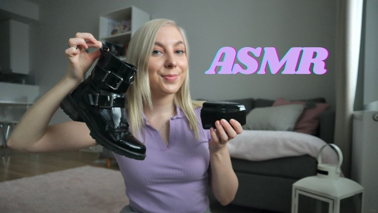 ASMR SUOMI – Kenkien lankkaus & chill 👞🧽