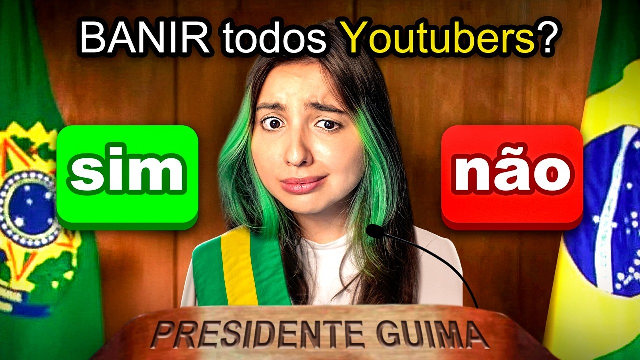 PLAY GUIMA VIROU PRESIDENTE DO BRASIL...MAS ELA É BURRA...