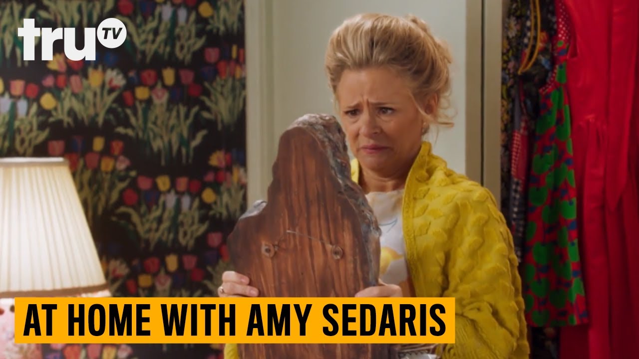 At Home with Amy Sedaris - De-cluttering A Closet (ft. Justin Theroux) | truTV