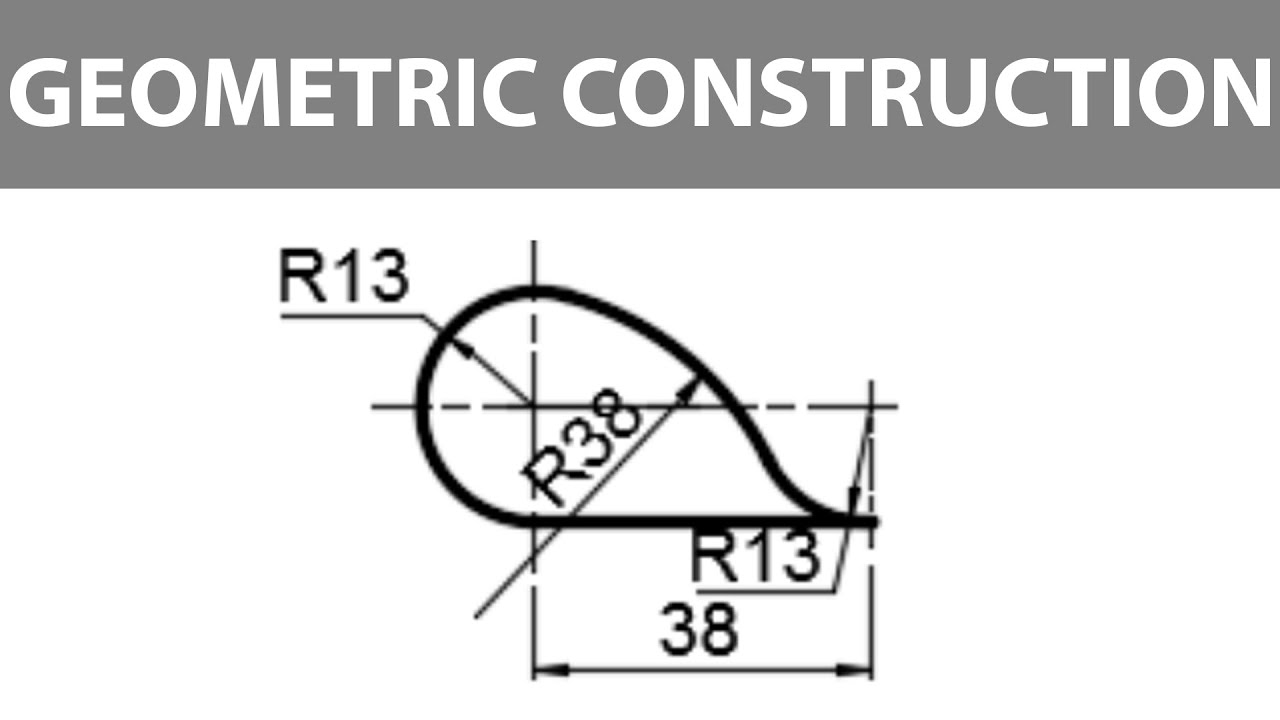 Tangency Problem 2 || Technical Drawing