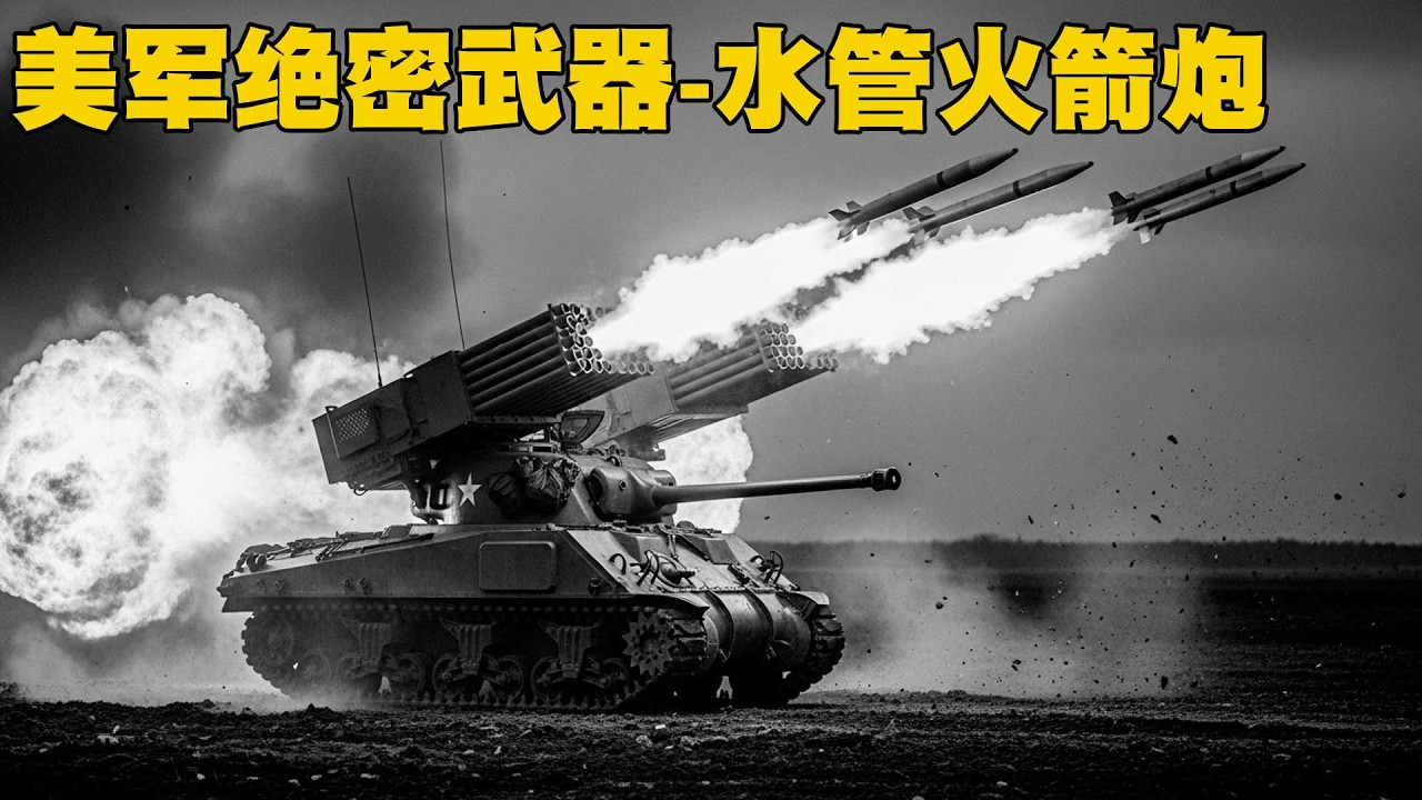 美軍絕密武器「水管」火箭炮，用180發火箭彈，讓47輛虎式化為廢鐵，改寫諾曼第戰局