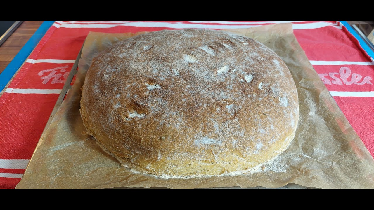 Paine cu cartofi /  Kartoffelbrot (für 2 Brote) ( CC RO/DE Sub)