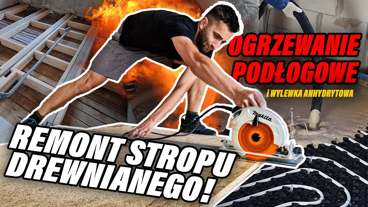 Jak wyremontowałem drewniany strop? Krok po kroku!