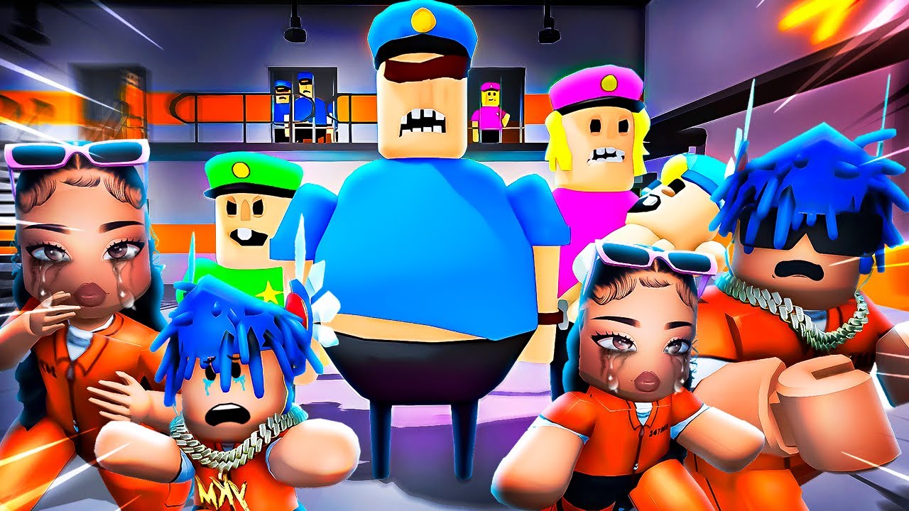 ESCAPE FAMILY PRISON WITH BABY RAY & YKM OBBY! (Roblox)