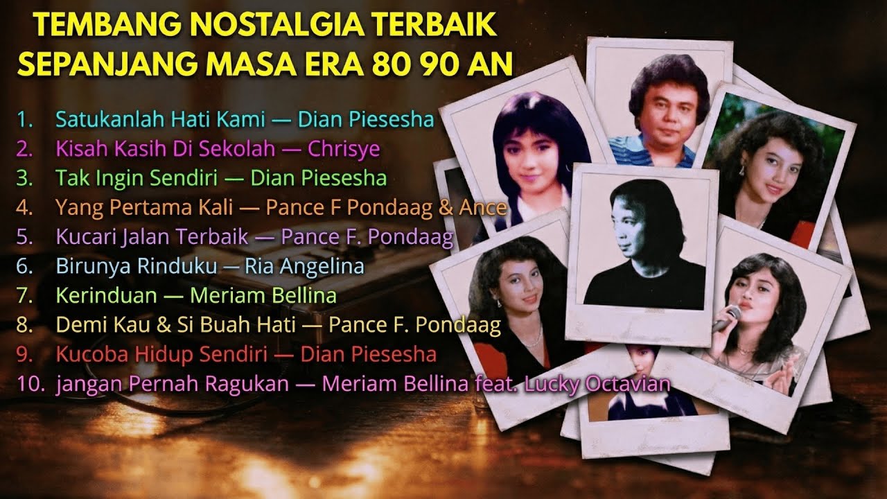 KUMPULAN TEMBANG NOSTALGIA TERBAIK SEPANJANG MASA  TAHUN 80 90 AN | LAGU LAWAS TERPOPULER