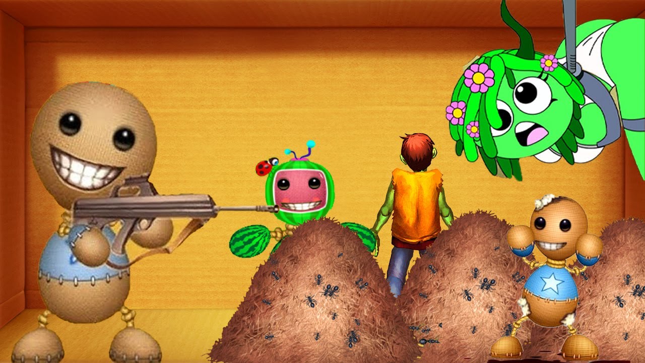 The Anthill vs SPRUNKI GREEN & COCOMELON & The Buddy | KICK THE BUDDY