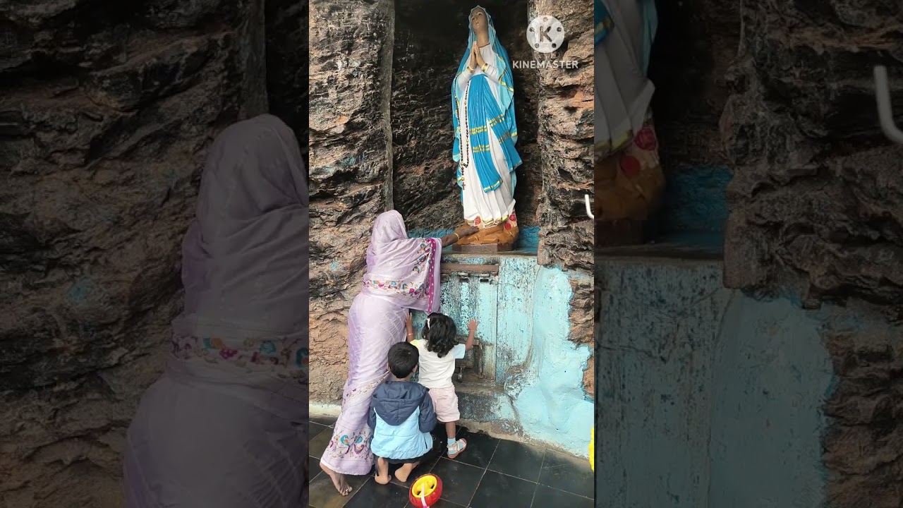  Family Trip To Vijayawada @Gunedala church and Pedda outpelli #catholicchurch #gunadalamatha 