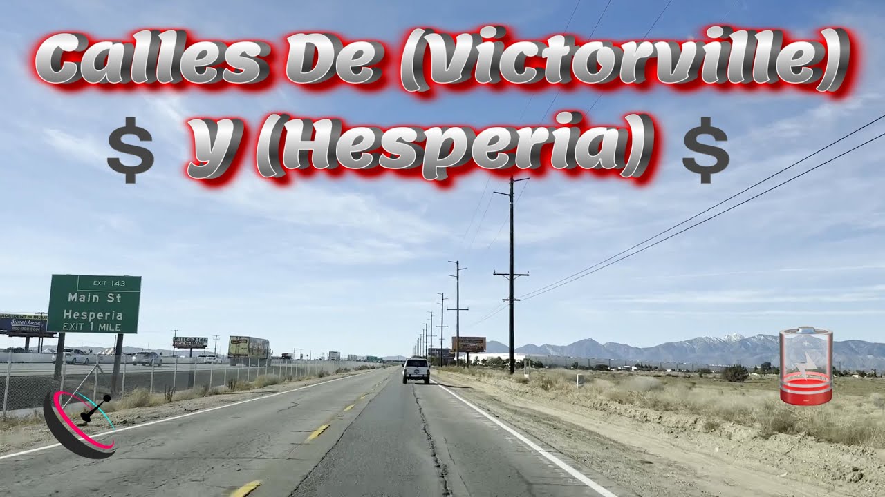 CALLES DE VICTORVILLE Y HESPERIA