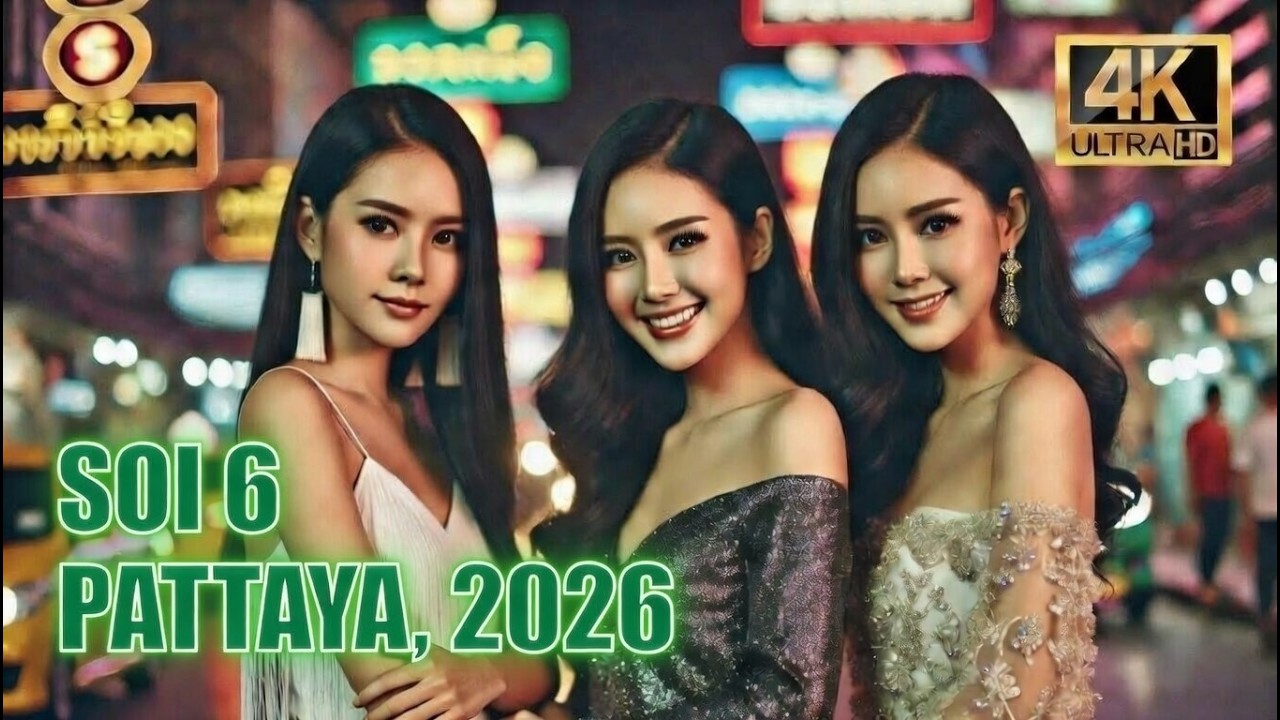 Soi 6 Pattaya - Bar Girls, Go-Go Bars, and Nonstop Adult Entertainment (Sept 2024 | 4K)