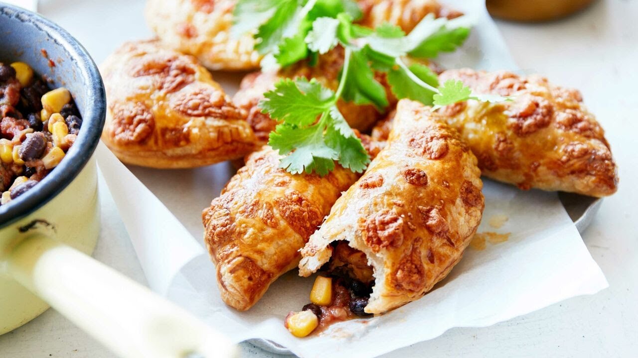 Recette : Empanadas aux haricots rouge et au ma&iuml;s