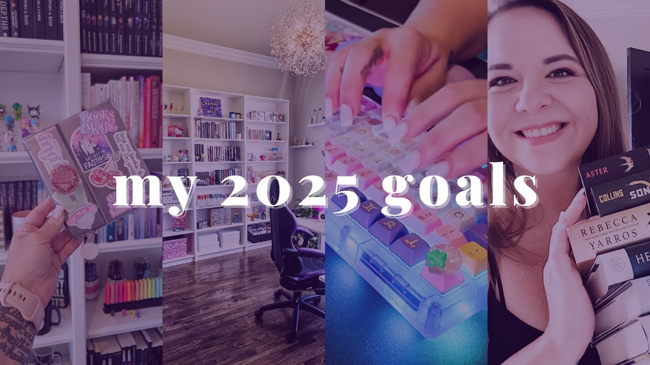 MY 2025 GOALS AS A WRITER 📖✨ writing, community, health, joy