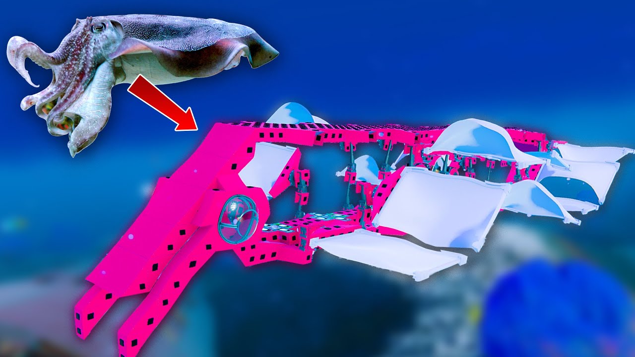 Engineering a Cuttlefish Style Submarine Was HARD