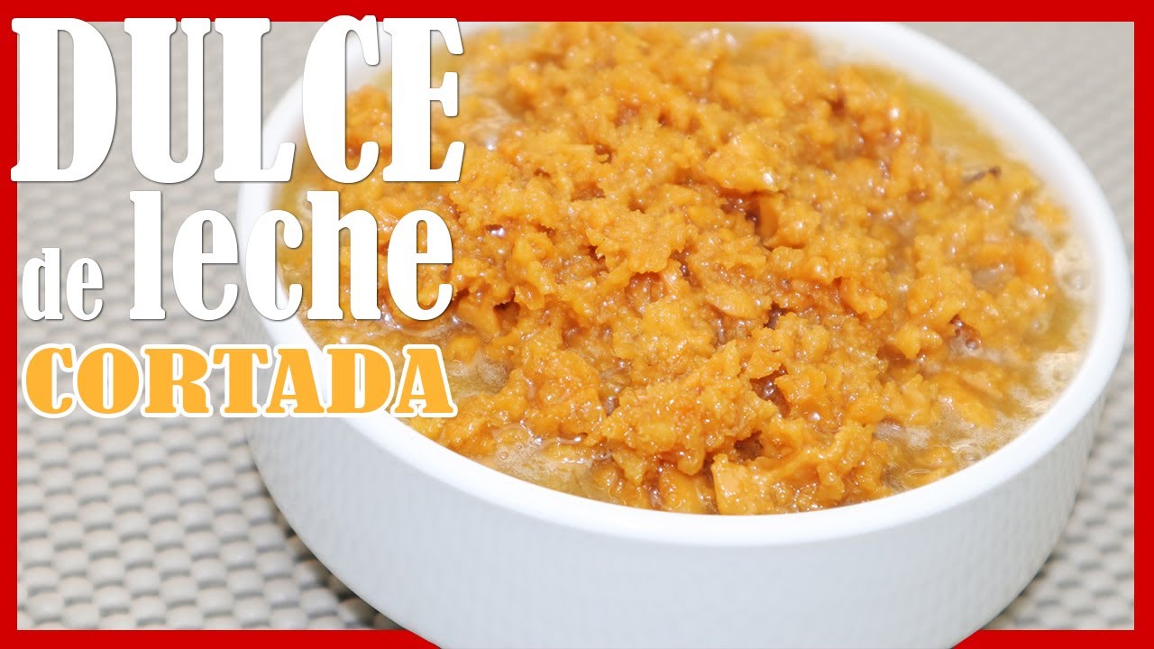 🥛 DULCE de LECHE CORTADA ► Cómo Hacer al Estilo CUBANO FACIL