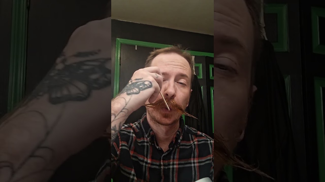 MF Beards Firm Hold Styling Wax Tutorial With Eli (Foxstashe)