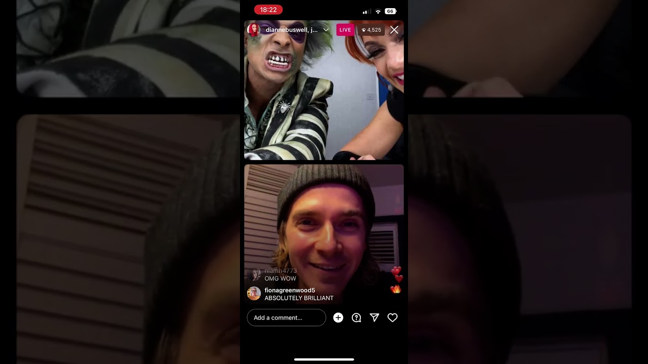 Dianne Buswell Instagram Livestream | 29th October 2022