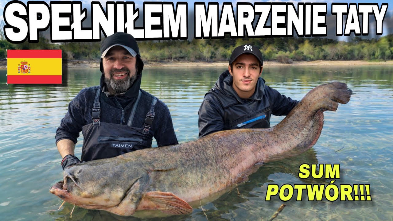 ZABRAŁEM GO ŻEBY ZŁOWIŁ OGROMNEGO SUMA - RZEKA EBRO
