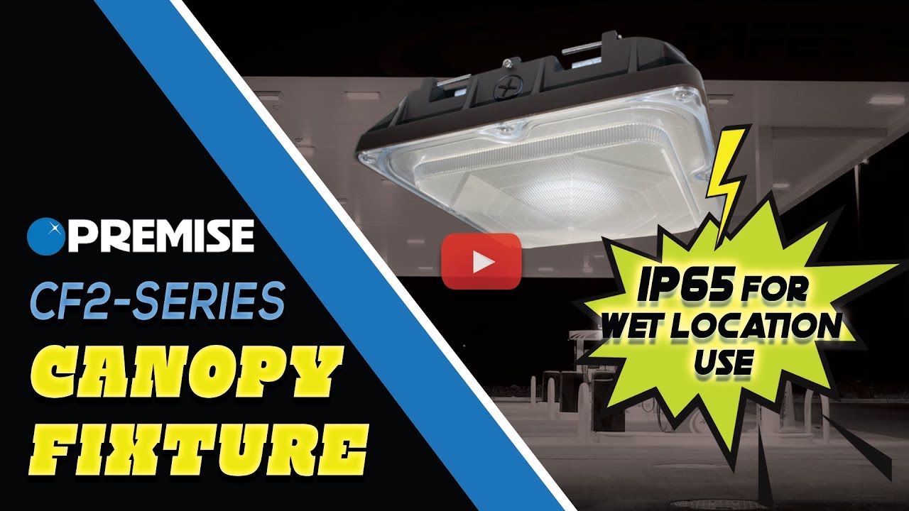 Premise LED Dimmable Canopy Fixture (CF2-Series)