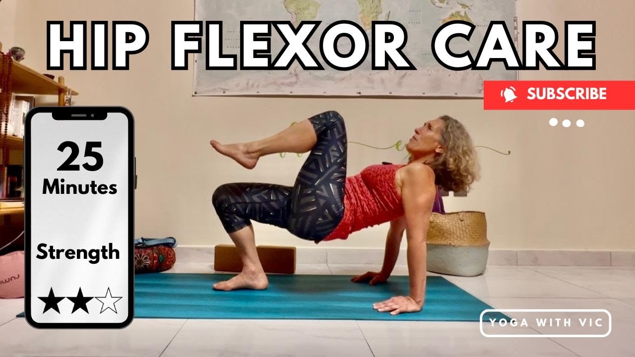 Hip flexor care: subtle moves, powerful results.
