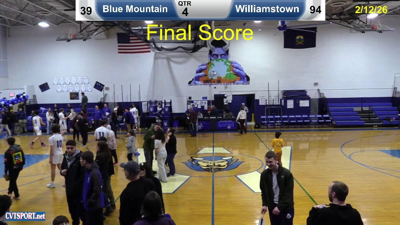 2/12/12-Blue Mt @ Williamstown Boys Basketball