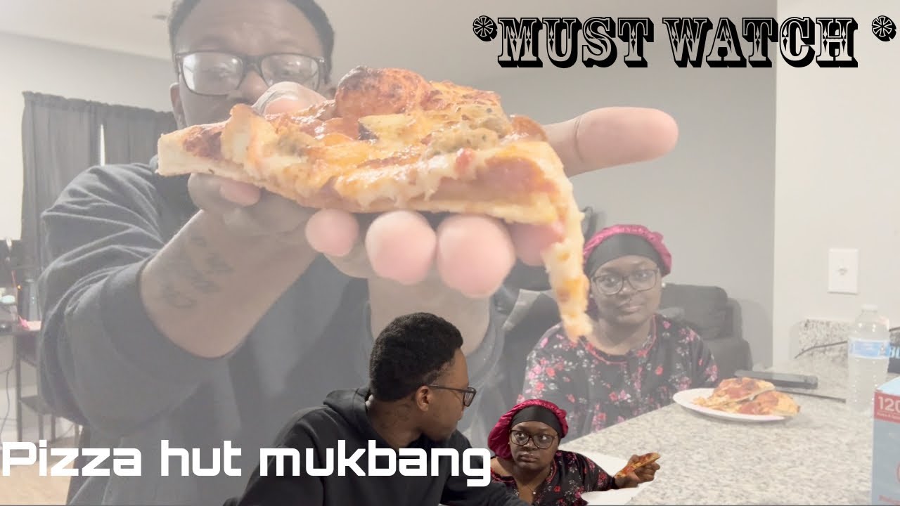 Pizza Hut mukbang *MUST WATCH*