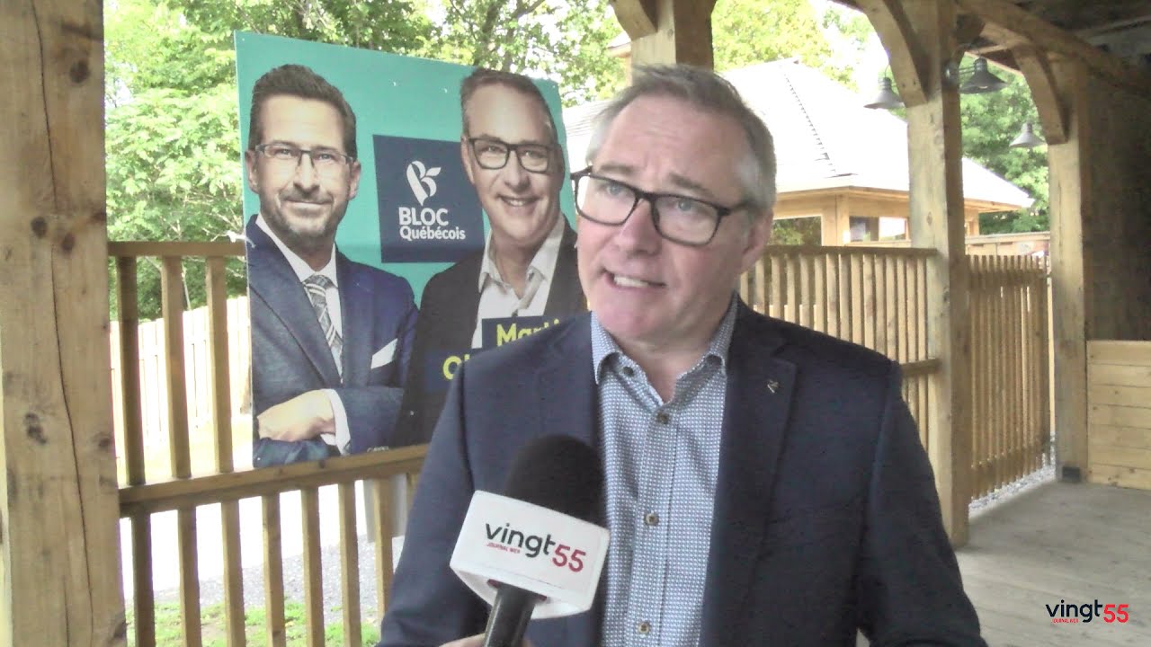 Martin Champoux Candidat Bloc Qu&eacute;b&eacute;cois dans Drummond