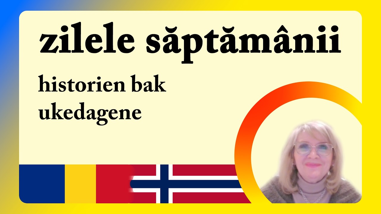 Norrøn mytologi og historien bak ukedagene. Mitologia nordicå si istoria zilelor săptămânii.