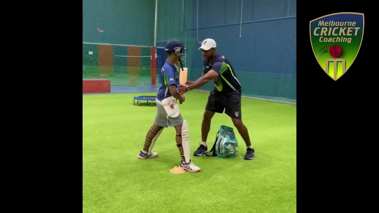Simple batting technique for kids