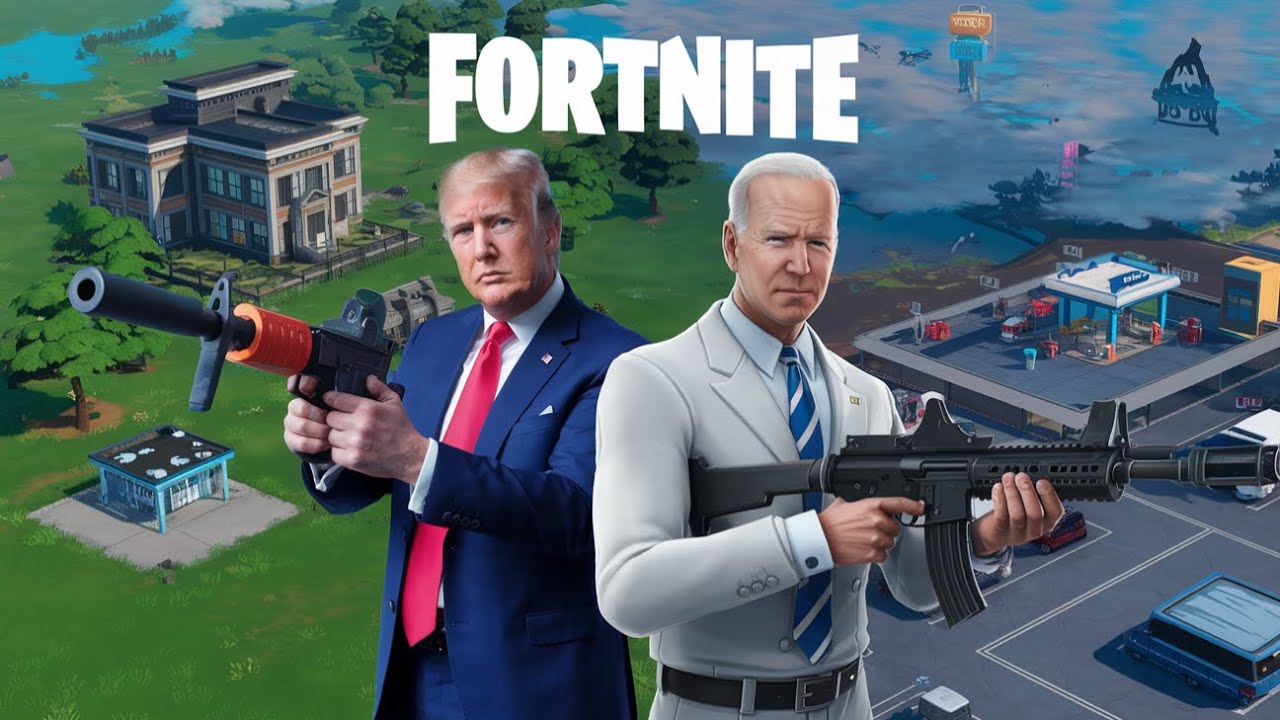 Президенты США играют в Fortnite 1-5