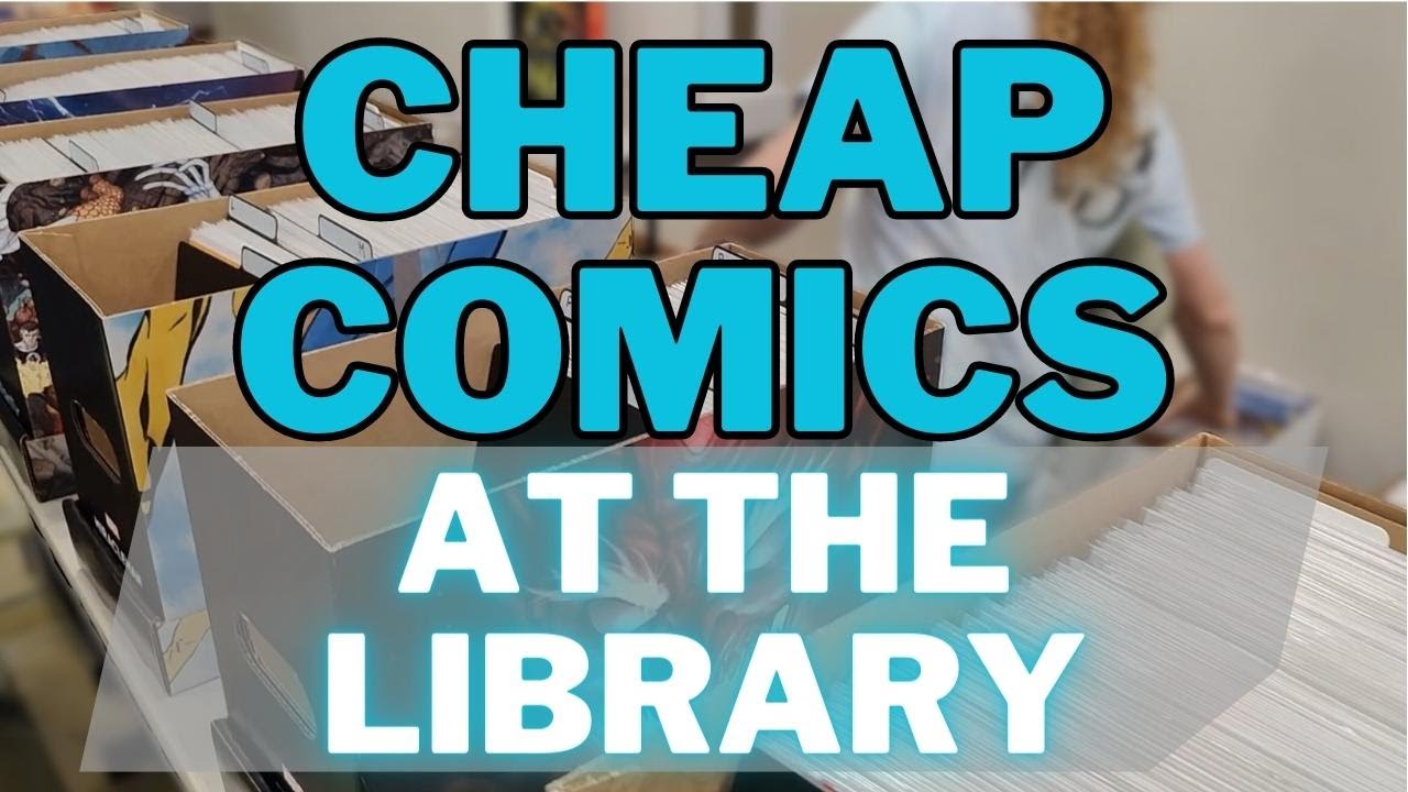 Finding CHEAP Comic Books At A Library!