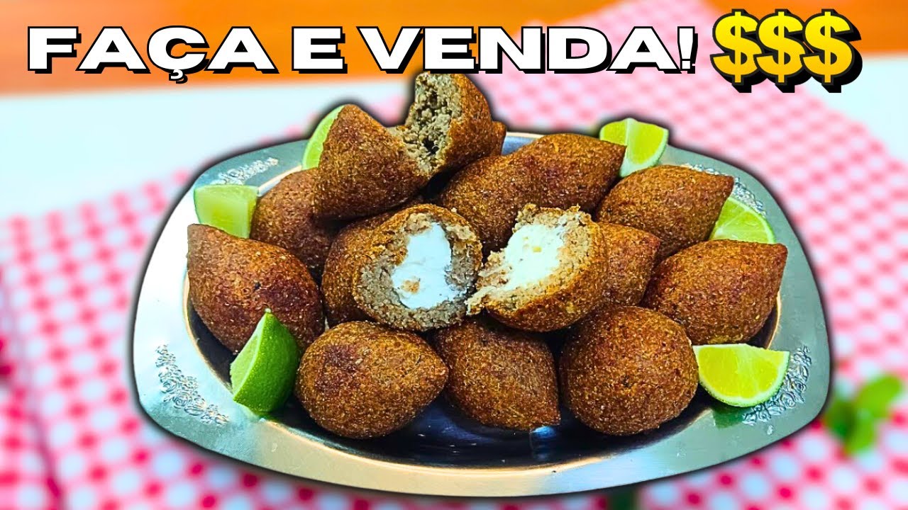 O VERDADEIRO KIBE ÁRABE (RECEITA DA MINHA BISAVÓ!)