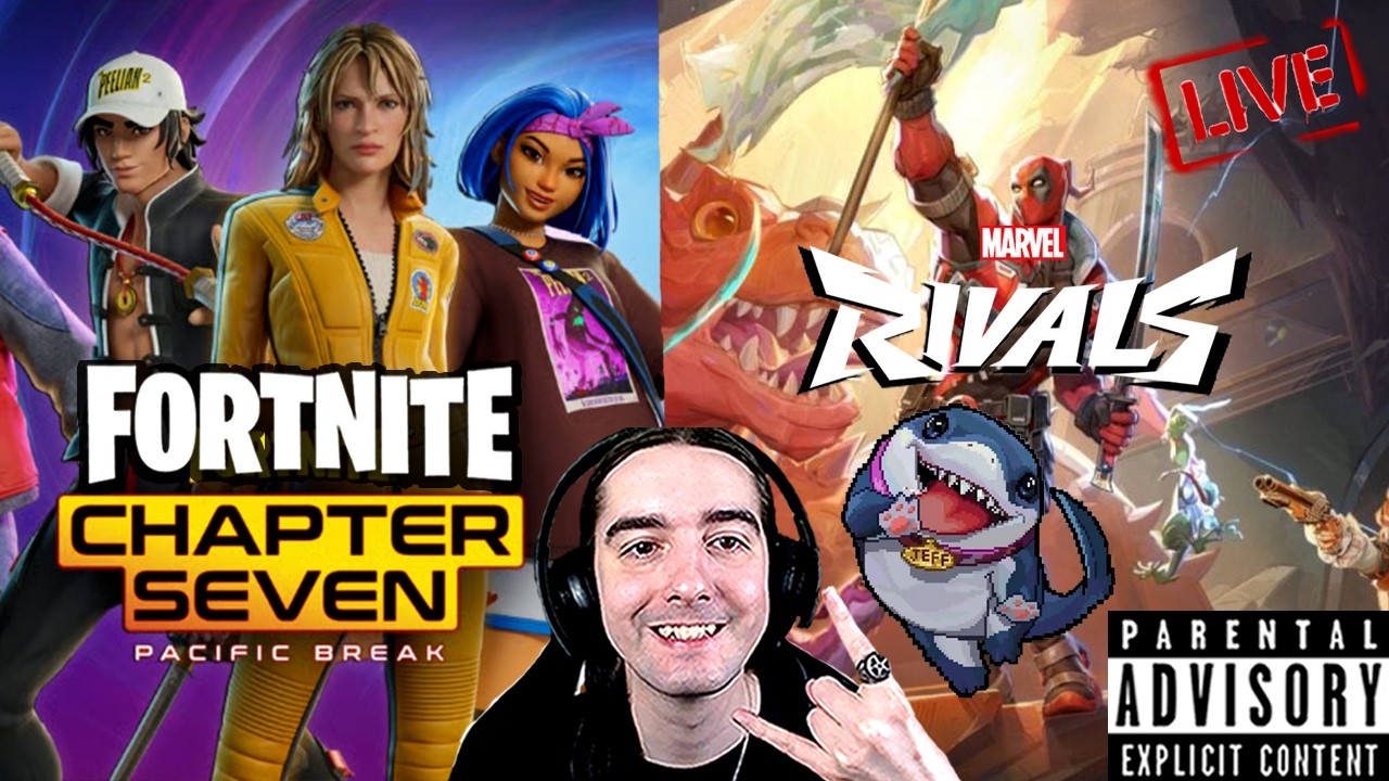 😈LIVE Marvel Rivals - Season 6.5 - Whac-A-Jeff & Fortnite - Chapter 7: Season 1