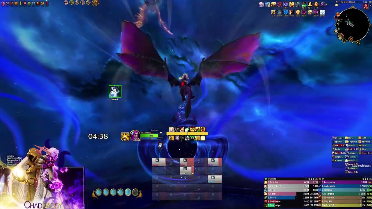 Dimensius heroic disc priest live commentary | 3,705,187 HPS