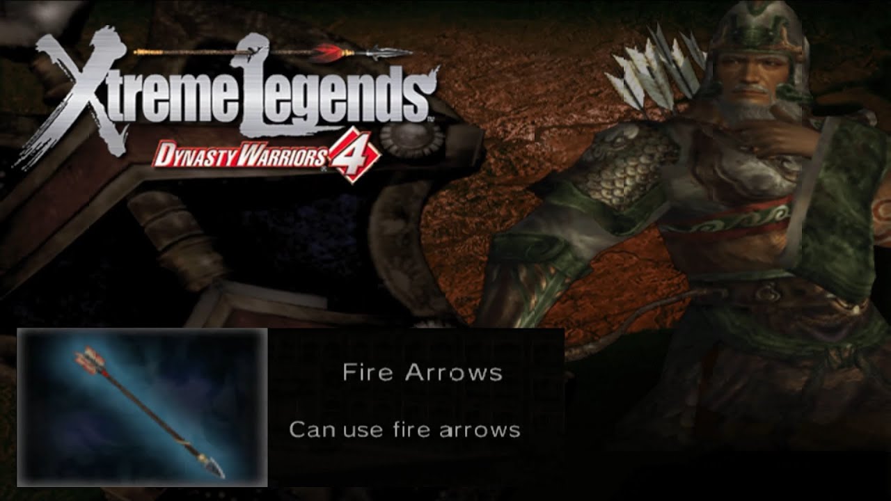 Огненные стрелы — руководство по редким предметам | Dynasty Warriors 4 Xtreme Legends