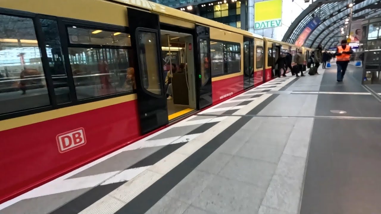 Berlin S-Bahn S7 Ride - Hauptbahnhof to Zoologischer Garten | Germany | 19/11/24