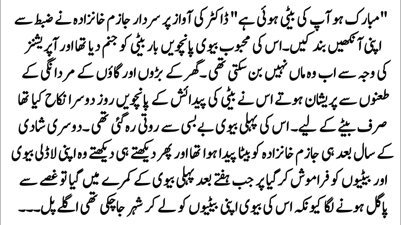 Urdu Novel 