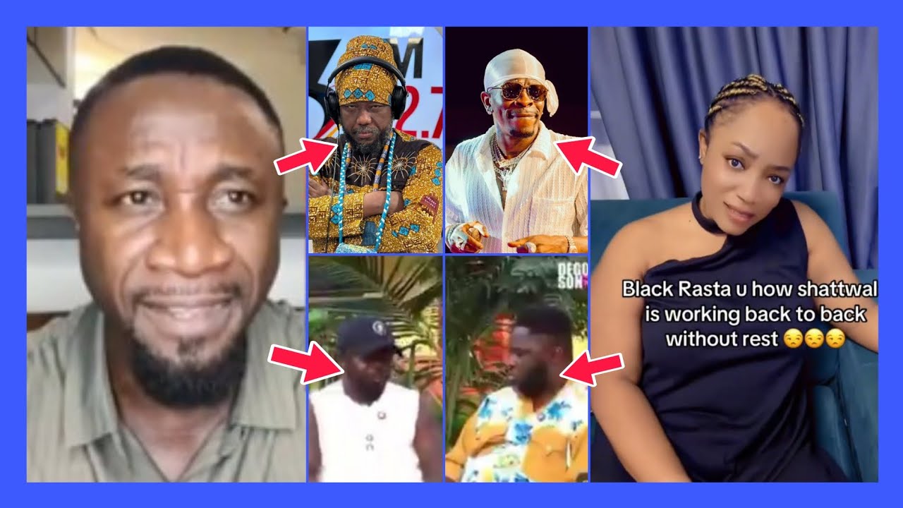 Hey Shut Up! You Tribute Reader -; SM Fans Descends On Blakk Rasta for Attacking Shatta Wale