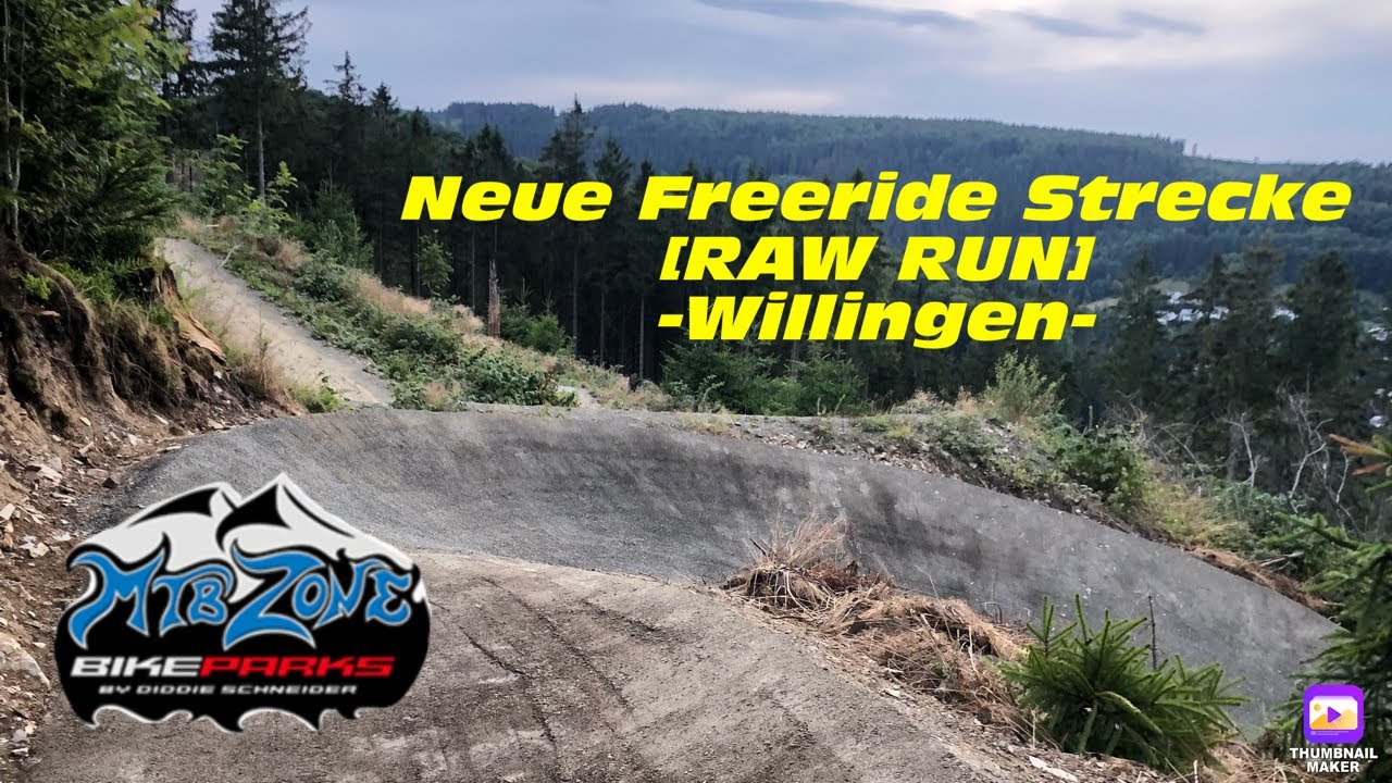 Freeride Strecke Willingen 2022 [RAW RUN] | MTBZone Bikepark Willingen | Trek Slash 8 |GoPro