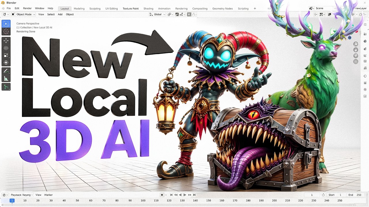 New Local 3D AI Generator Is Pixel-Perfect &mdash; Pixal3D (Open Weights)
