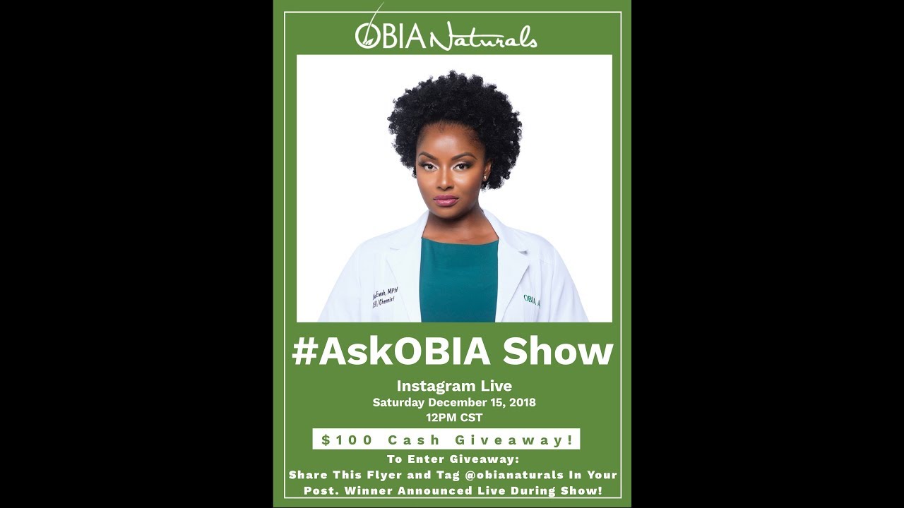 #AskOBIA Live! w/Obia Ewah (Episode 2)