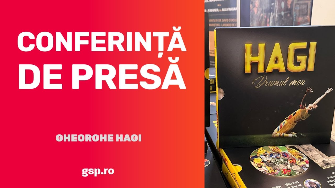 Gică Hagi și-a lansat cartea autobiografică: „Am iubit mingea. După aceea, familia!”