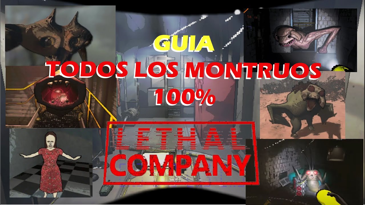 LETHAL COMPANY TODOS LOS MONTRUOS EXPLICADOS 100% | GUIA Y TRUCOS | #lethalcompany