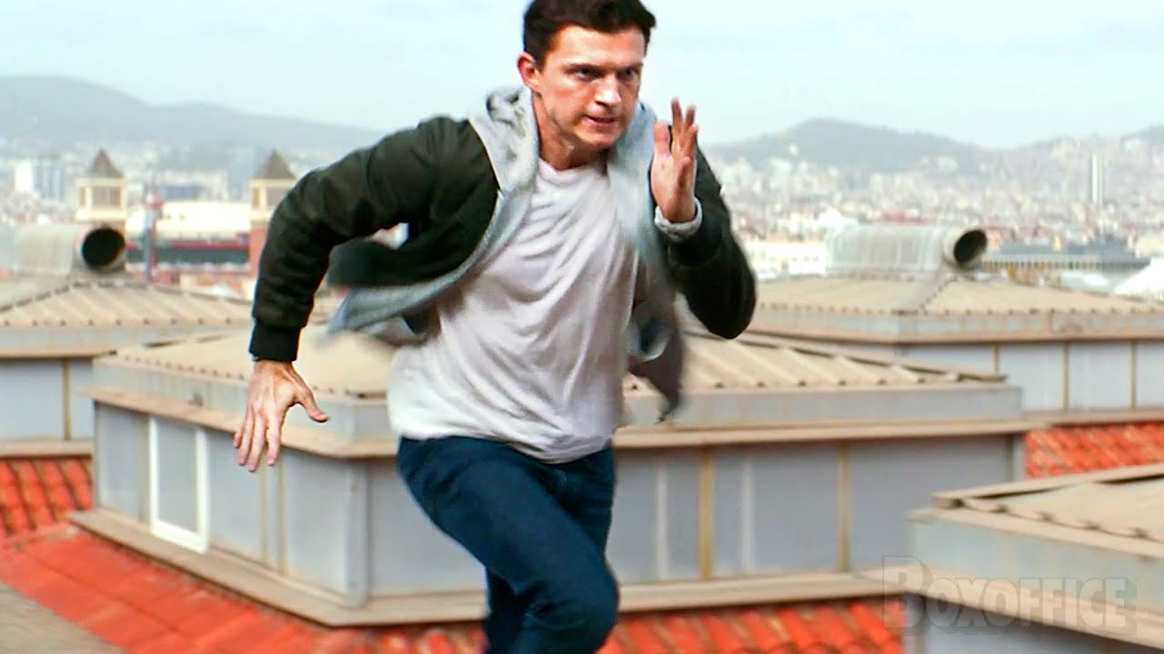 Fantastica scena di PARKOUR di Tom Holland | Uncharted | Clip in Italiano 🔥 4K