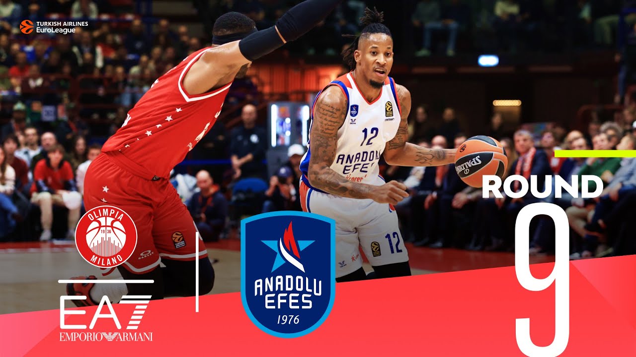 Clyburn leads Efes past Milan! | Round 9, Highlights | Turkish Airlines EuroLeague