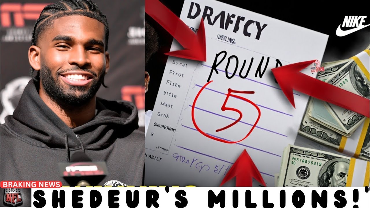 EXPOSED  How Shedeur Sanders Is Earning Millions Despite Draft Slide in 2026