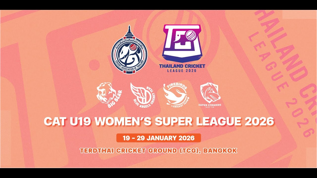 CAT U19  WOMEN 'S SUPER LEAGUE 2026  19 - 29 JANUARY 2026 , TCG BANGKOK