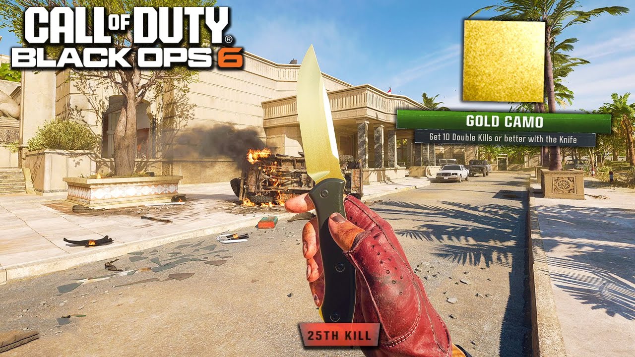 I Unlocked the GOLD KNIFE and went on a CRAZY STREAK (Black Ops 6)